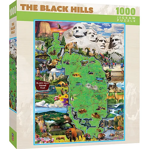 Master Pieces Puzzle National Parks - Black Hills (1000Teile)