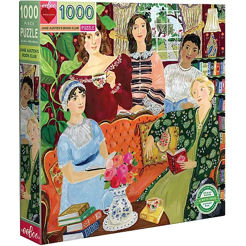 eeBoo Puzzle Jane Austen's Book Club (1000Teile)