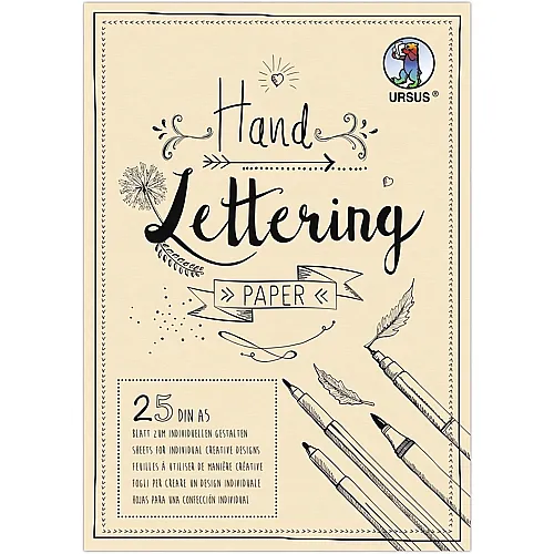 Ursus Handlettering Paper A5