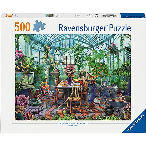 Ravensburger Puzzle Morgen im Gew�chshaus - 500 Teile
