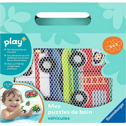 Mes puzzles de bain: v�hicules