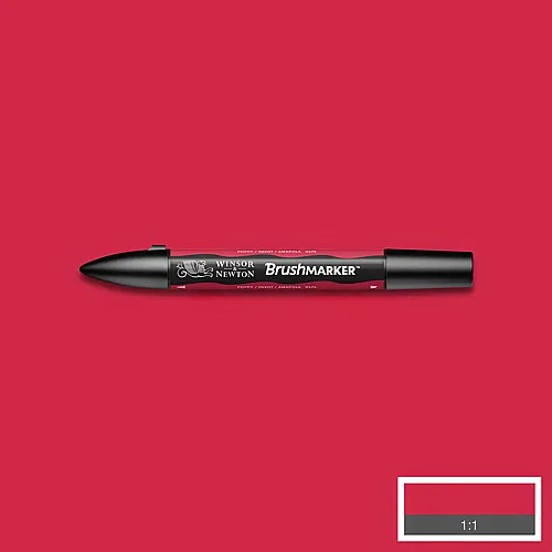Winsor & Newton Promarker Brush mit 2 Spitzen Mohnrot