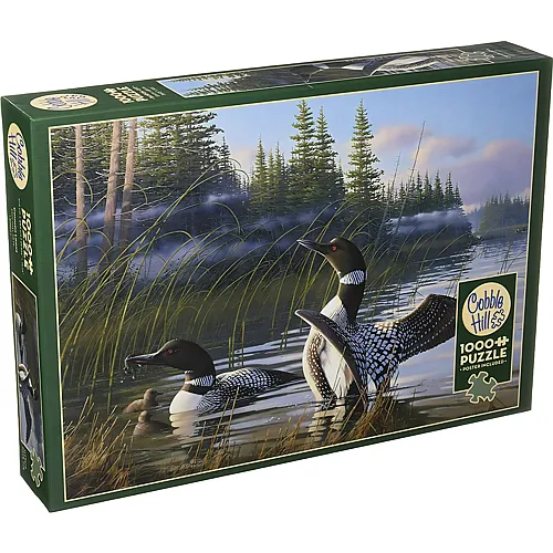 Cobble Hill Puzzle Common Loons - 1000 Teile