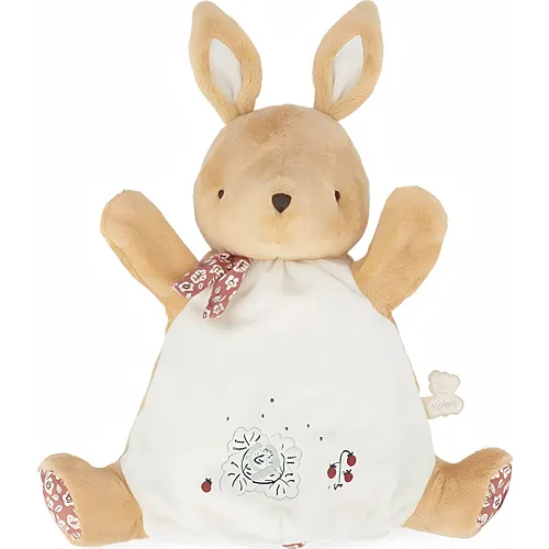 Kaloo Petites Chansons Handpuppe Hase Pl�schtier mit Ger�uschen