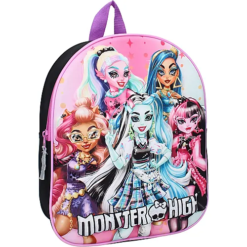 Vadobag Monster High 3D Rucksack � The Boo Crew � Rucksack f�r Kinder | Schule | Kindergarten � Mehrfarbig � Masse 32 x 26 x