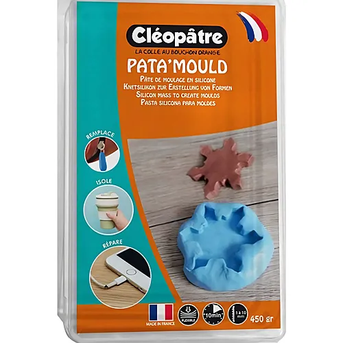 Cleopatre Patamould Knetsilikon Blau Und Weiss 2x225g