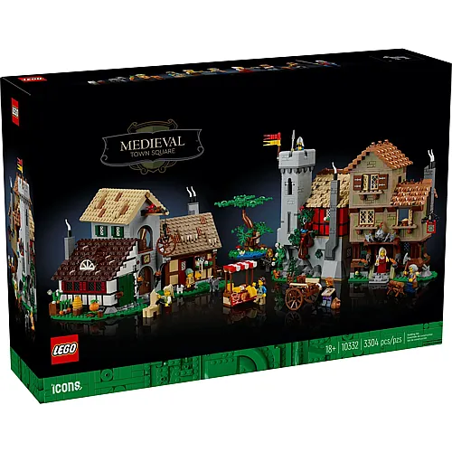 LEGO Icons Mittelalterlicher Stadtplatz