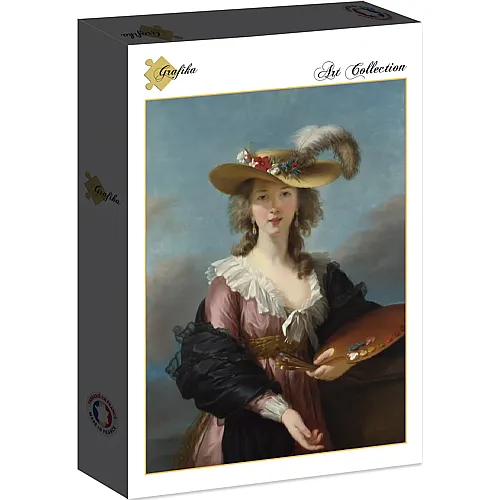 Grafika Puzzle Art Collection Louise-�lisabeth Vigee le Brun Selbstportr�t mit Strohhut - 2000 Teile
