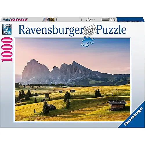 Ravensburger Puzzle Seiser Alm, Dolomiten, S�dtirol - 1000 Teile