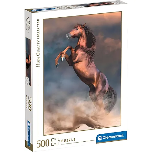 Clementoni Puzzle High Quality Collection Wild Red Stallion (500Teile)