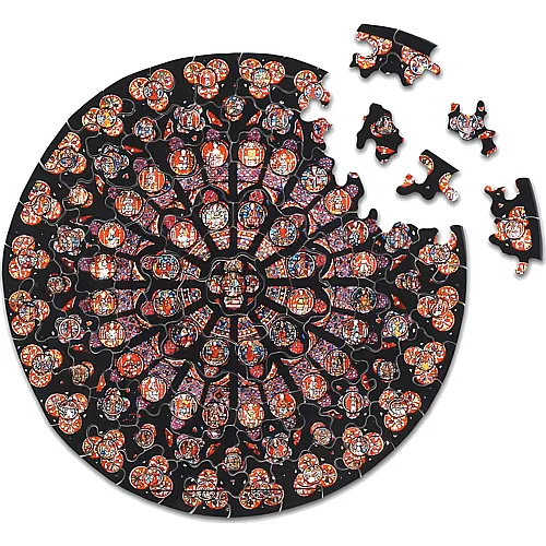 Puzzle Mich�le Wilson Notre Dame Rosace - 80 Teile