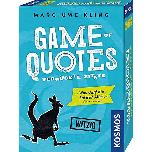 Kosmos Game of Quotes - Deutsch