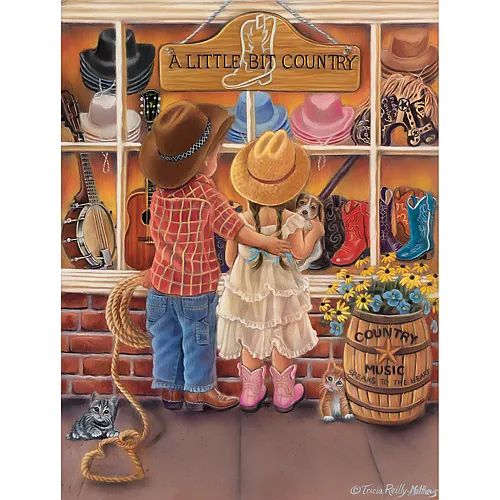 SunsOut Puzzle Tricia Reilly-Matthews A Bit of Country (500Teile)