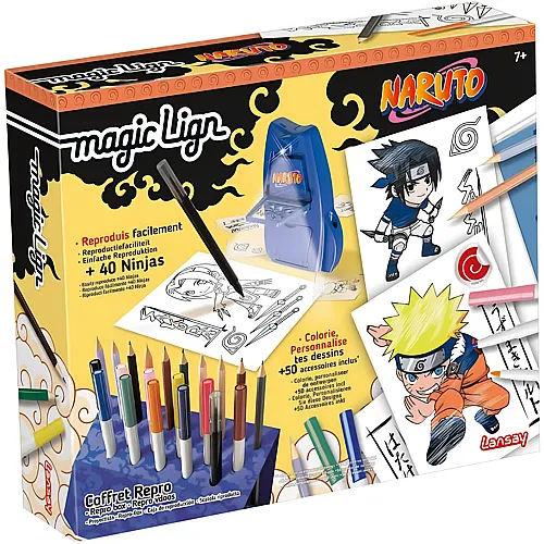 Lansay Magic Lign Coffret Repro Naruto (fr-en-nl-de-es-it)
