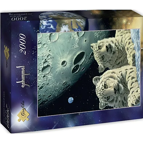 Grafika Puzzle Art Collection William Schimmel - Lair of the Snow Leopard - 2000 Teile