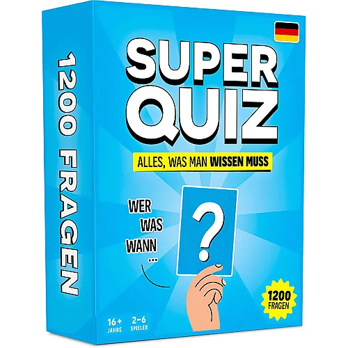 Super Quiz - Alles, was man wissen muss - Deutsch