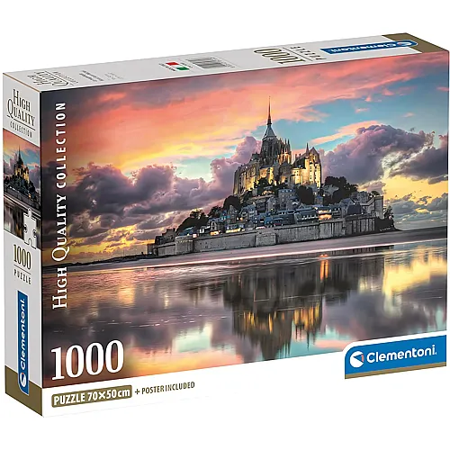 Le Magnifique Mont Saint-Michel 1000Teile