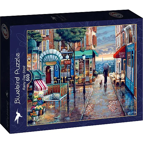 Bluebird Puzzle Rainy Day Stroll (500Teile)