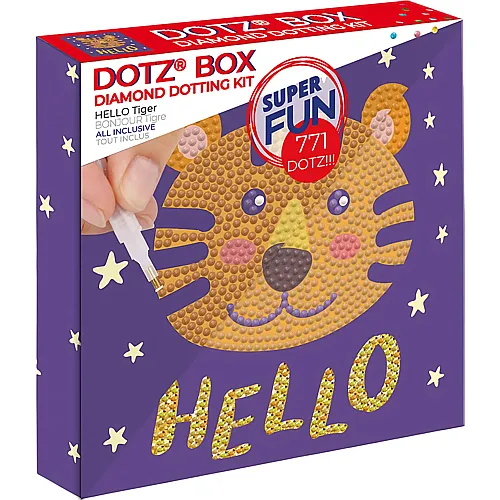 Diamond Dotz Hallo Tiger