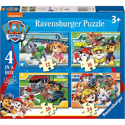 4in1 Paw Patrol 12-24