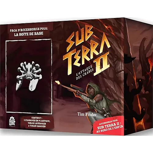 Nuts Publishing Sub Terra 2 Ext. Fig L'attaque Des Crabes (FR)