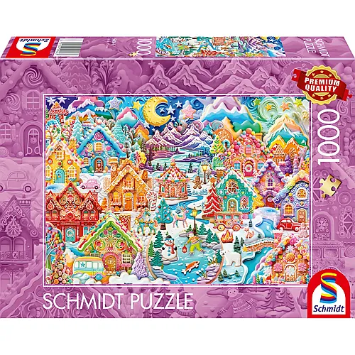 Casette di marzapane natalizie - 1000 pezzi