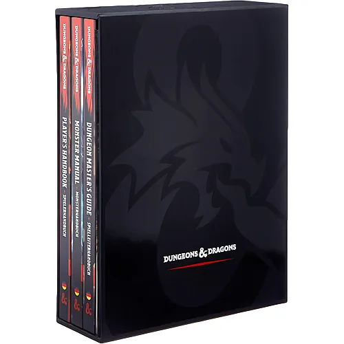 D&D Dungeons & Dragons Core Rulebook Geschenk-Set (DE)