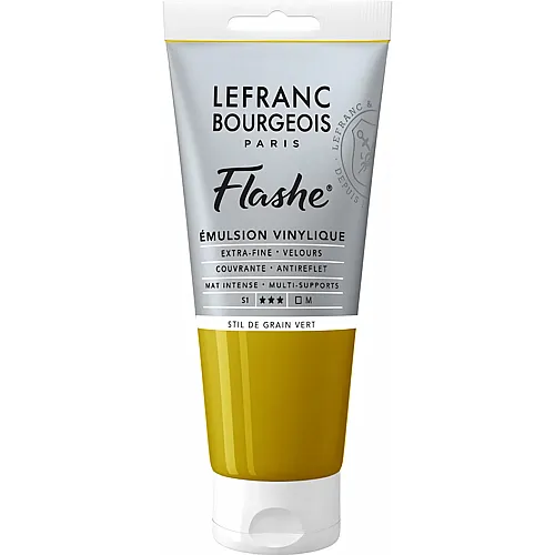 Lefranc Bourgeois Lfb Flashe Acryl 80ml Tube Strukturiertes Gr�n