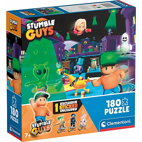 Clementoni Puzzle 180 Teile XXL Teile - Stumble Guys