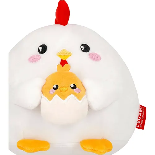 Legami Super Soft! Huhn mit K�ken - 15 cm