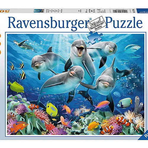 Ravensburger Puzzle Delfine im Korallenriff (500Teile)