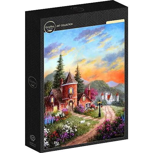 Grafika Puzzle Art Collection Dennis Lewan Castle Ridge Manor - 1000 Teile