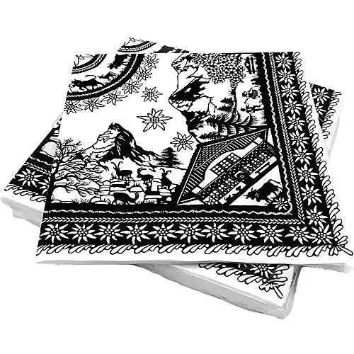 Trendform Papierservietten Swiss Tradition - 20 Teile