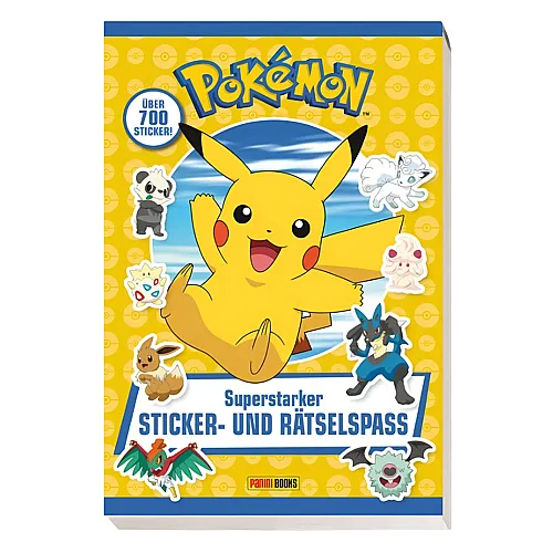 Superstarker Sticker- und R�tselspass