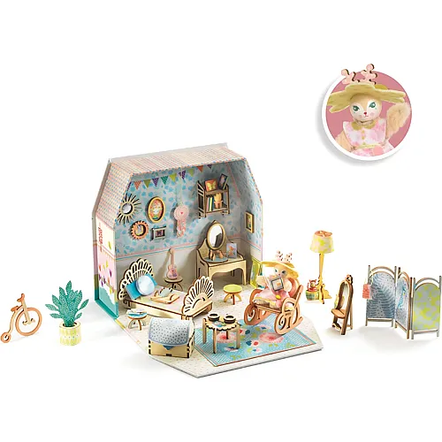 Djeco DIY - Kreativset Mi House Alba