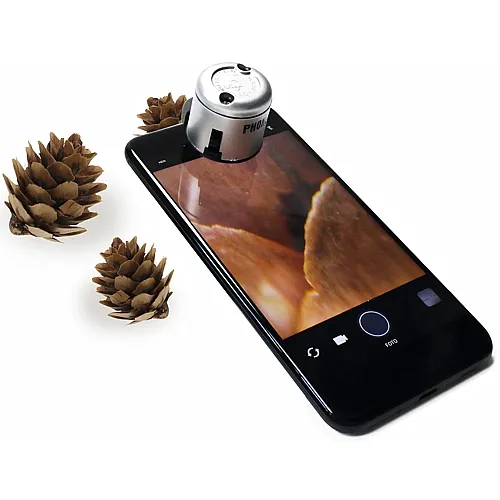 Hagemann Mikroskop f�r Smartphone & Tablet mit 30-fach Vergr�sserung