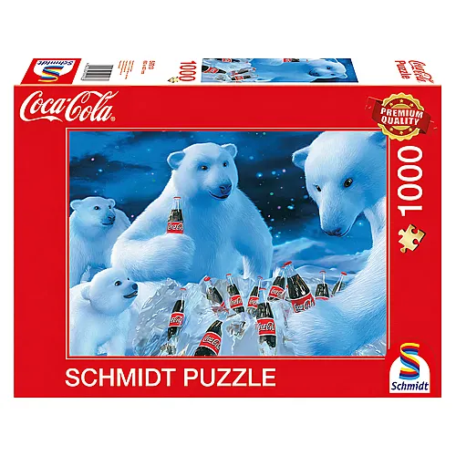 Schmidt Puzzle Coca Cola Motiv 1 (1000Teile)