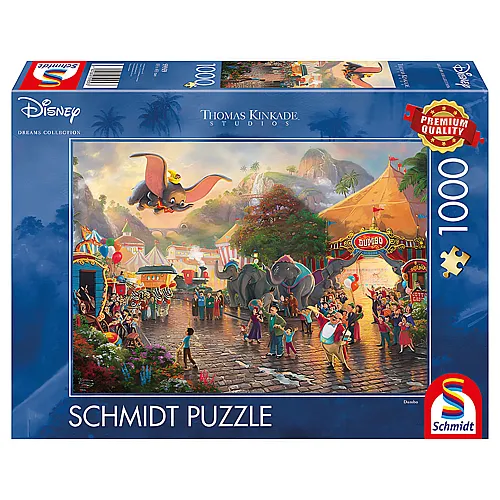 Schmidt Puzzle Thomas Kinkade Disney Dumbo (1000Teile)