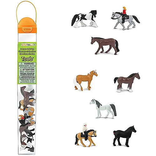 Safari Ltd. Toob Pferde und ihre Reiter (10Teile)