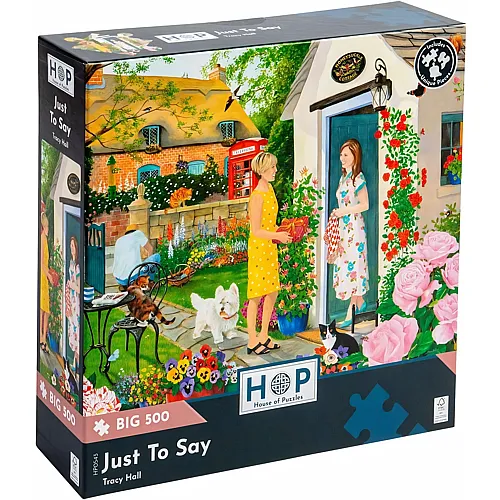 HOP - House of Puzzles Just To Say - 500 Teile