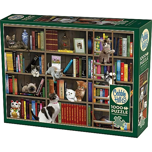 Cobble Hill Puzzle Bibliotheksk�tzchen - 1000 Teile