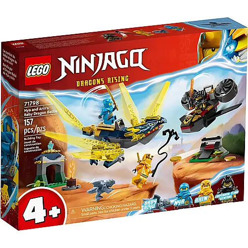 LEGO Ninjago Duell zwischen Nya und Arins Babydrachen (71798)
