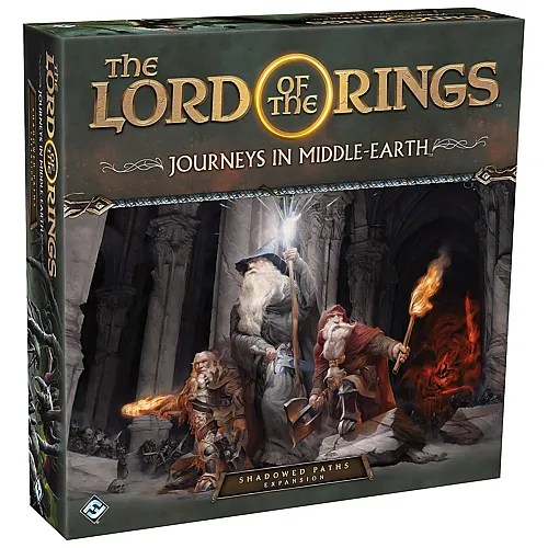Fantasy Flight Games FFG - The Lord of The Rings: Journeys in Middle-Earth Shadowed Paths Expansion - EN
