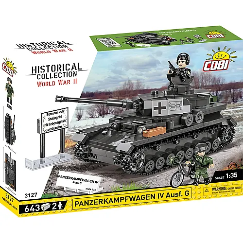 COBI Panzer-Kampfwagen IV Ausf. G (3127)