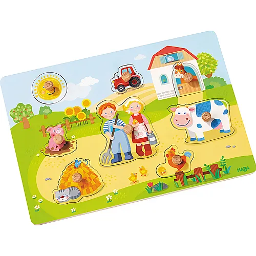 Greifpuzzle Auf dem Bauernhof 8Teile