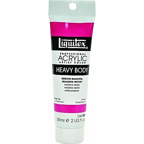 Liquitex Lqx Prof. Heavy Body Acrylfarbe 59ml Tube Mittelmagenta