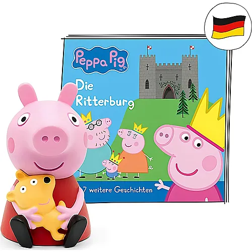 tonies Hrfiguren Peppa Pig Peppa Wutz - Die Ritterburg und 7 weitere Geschichten (DE)