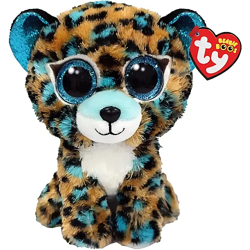 Ty Beanie Boos Leopard Cobalt (15cm)