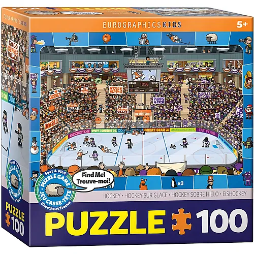 Eurographics Puzzle Eishockey (100Teile)