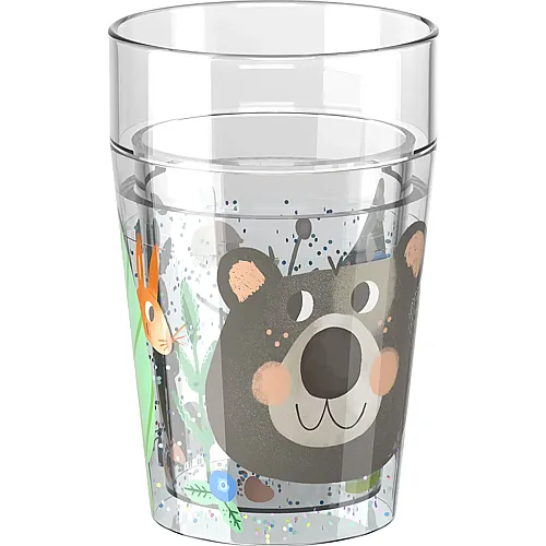 HABA Glitzerbecher Wald